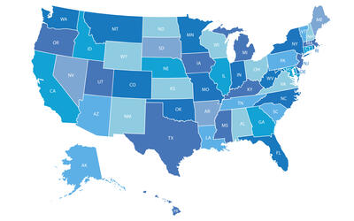 United States map