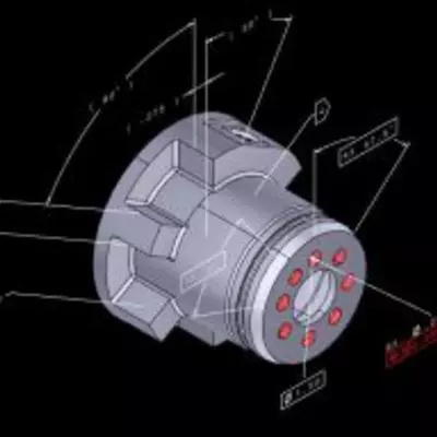 CAD Model from the Digital Thread Project