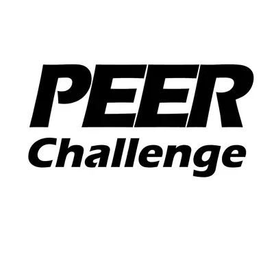 white background with black text "PEER Challenge"