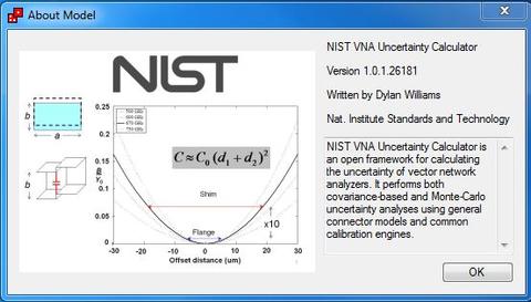 NIST VNA Uncertainity Calculator NIST VNA Uncertainity Calculator