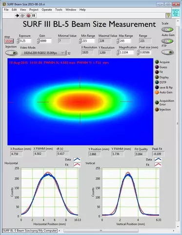 control Software Screenshot