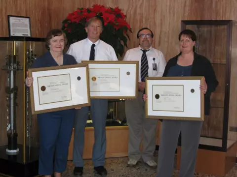 2010 PSCR Bronze Medal Award