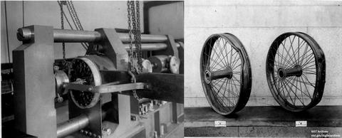 Airplane Wheel Tests 1917-1918