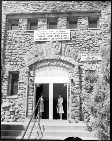 The State Armory Building in Boulder, Colorado, was the first home of JILA