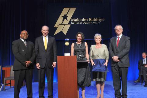 Hill Country Memorial Photo - Baldrige Award Ceremony for 2014 Recipients