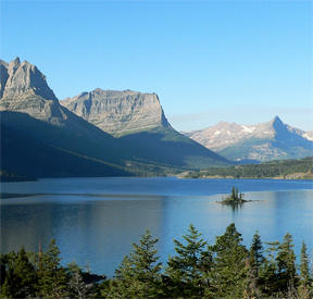 Saint Mary Lake (Lake in Glacier National Park, in the U. S. state of Montana)
