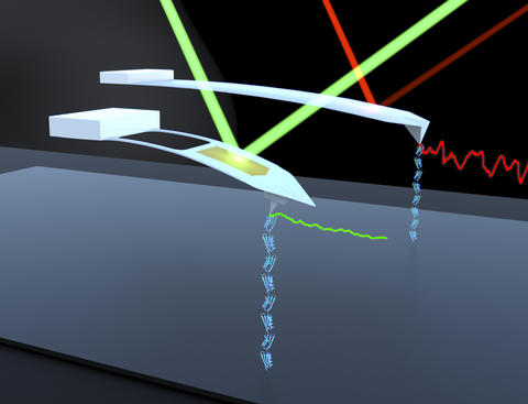 Illustration of AFM probes