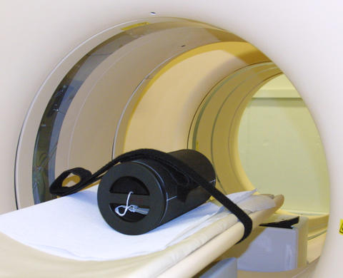 Photo of a PET scanner