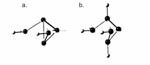 Structural arrangements for propellane and bicyclo pentane