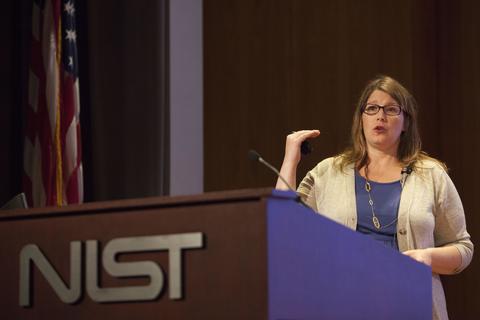Lynn Garcia at the 2017 International Error Management Symposium
