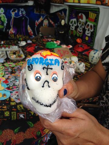 Day of the Dead sugar skull