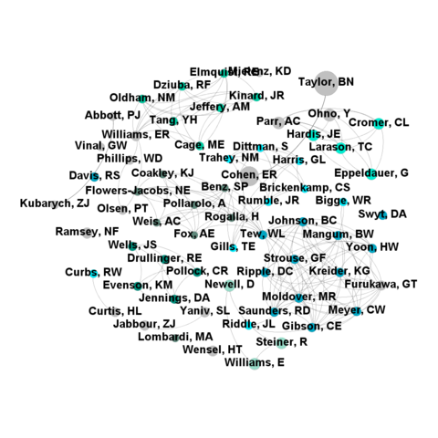 coauthor network