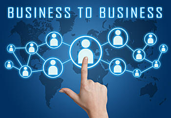 business to business graphic