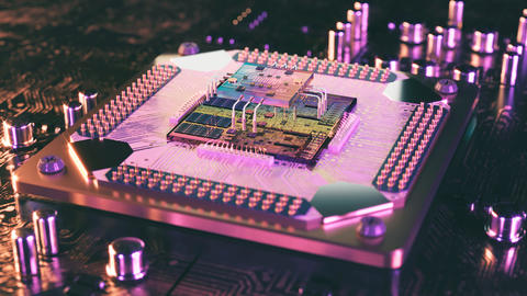 photo of a quantum processor