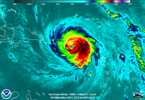 Hurricane Maria - Eye of the Storm