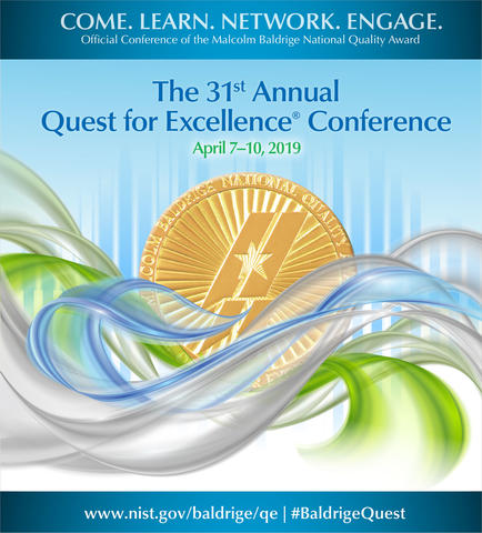 Join us for the Quest for Excellence Conference April 7-10, 2019.