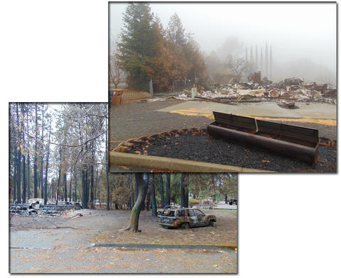 Camp Fire Images