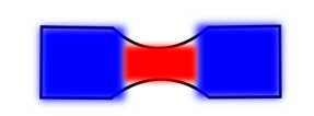 A schematic of deformation integration points.