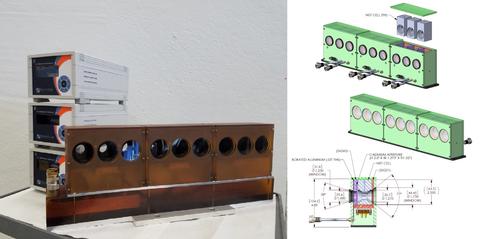 9 position peltier-driven heating-cooling sample changer for SANS