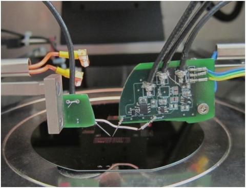 Custom ultra-fast electrical probes for wafer level characterization of advanced device transient operation