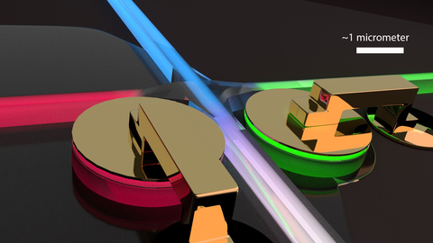 optical switching illustration