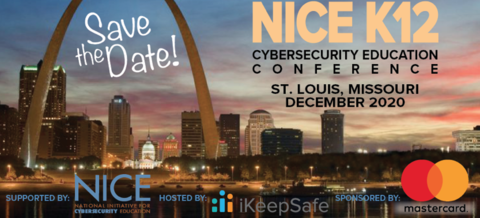 NICE K12 Cybersecurity Conference 2020 Banner