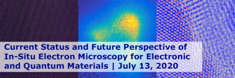 Current Status and Future Perspective of in-Situ Electron Microscopy Banner