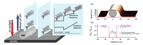 chematic CR-AFM measurements