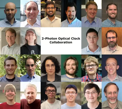 2-Photon Optical Clock Collaboration team