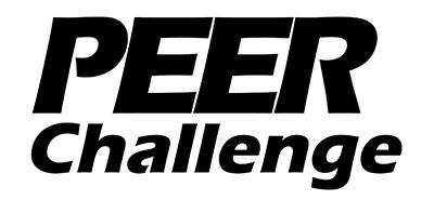 white background with black text "PEER Challenge"