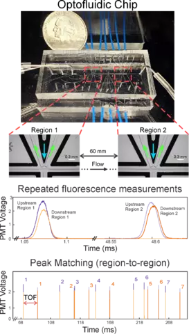 Optofluidic chip