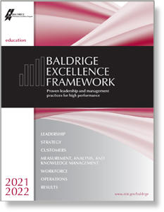 2021-2022 Baldrige Excellence Framework Education feature image