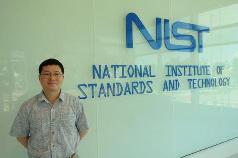 Yao Ma at NIST, Bldg 3, Boulder CO,  taken in year 2018.