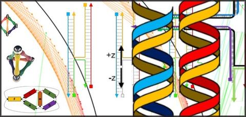 DNA origami illustration