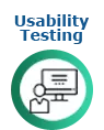 Usability testing icon