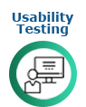 Usability testing icon