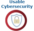 Usable cybersecurity icon