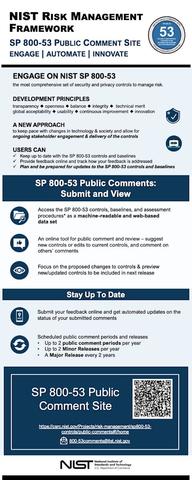 SP800-53 Comment Site Infographic