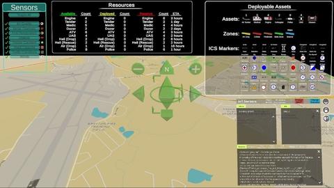 Screenshot of JANUS interface