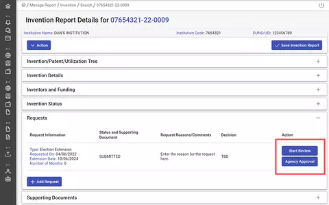 Agency review screenshot.