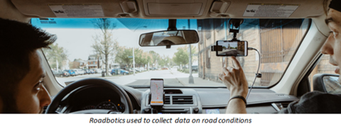 Roadbotics used to collect data on road conditions