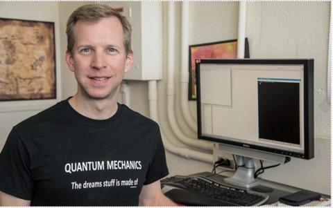 Dr. Scott Glancy of the NIST Applied and Computational Mathematics Division studies techniques for characterizing quantum systems. 