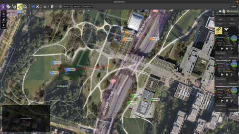 Screenshot of EpiSci drone mapping solution