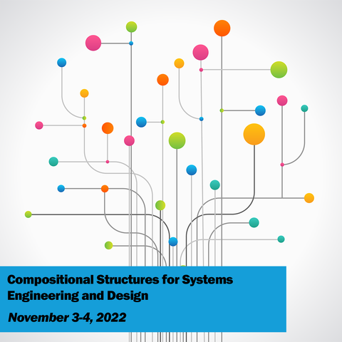 Set of colored circles and lines form the shape of an abstract tree. Concept network.