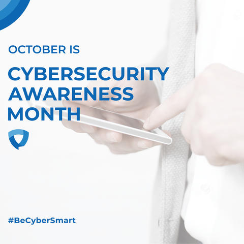 Cybersecurity Awareness Month Graphic Header 