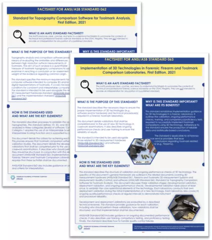 Image of AAFS Factsheets for ASB 062 and ASB 063