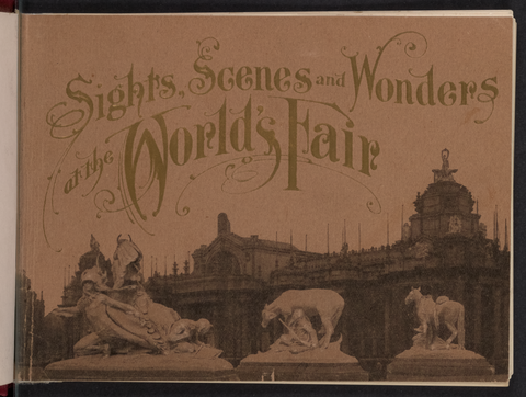 Souvenir book from the St. Louis World’s Fair, 1904.