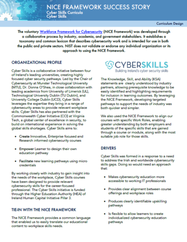 Cyber Skills Success Story Image