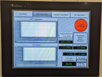 HMI display panel