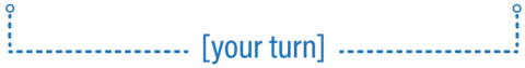 Your Turn with dotted lines